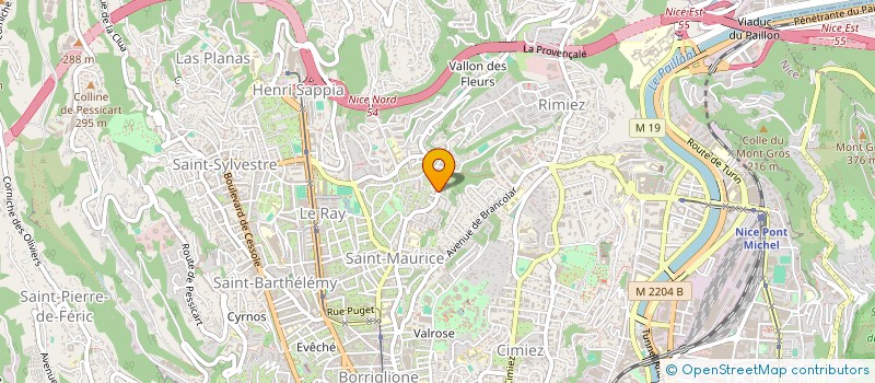 localisation de l'entreprise MONSIEUR JEAN GIROUX à NICE