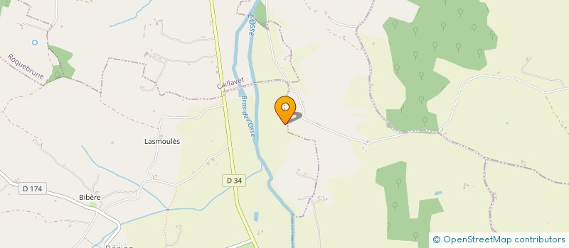 localisation de l'entreprise MONSIEUR JEAN GISSOT  MONTESQUIOU