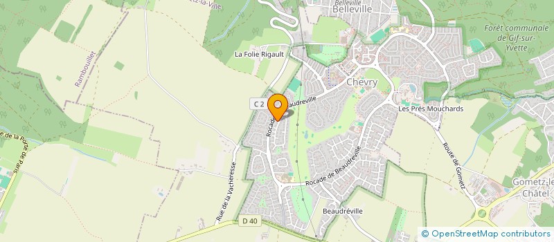 localisation de l'entreprise MONSIEUR JEAN GITS à GIF-SUR-YVETTE