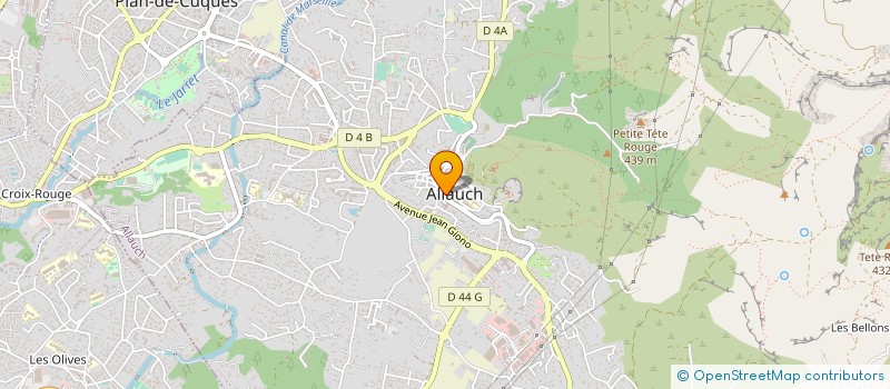 localisation de l'entreprise MONSIEUR JEAN GIUSTI  ALLAUCH