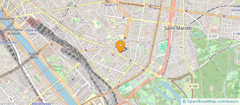 localisation de l'entreprise MONSIEUR JEAN GLATIGNY  PARIS