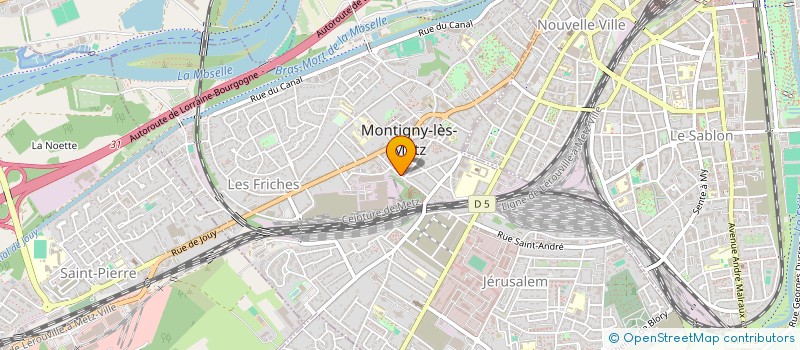 localisation de l'entreprise MONSIEUR JEAN GLAVNIK à MONTIGNY-LES-METZ