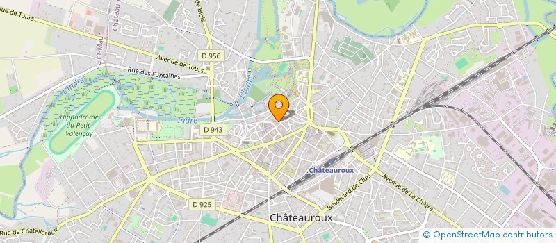 localisation de l'entreprise MONSIEUR JEAN GLEMEE à CHATEAUROUX