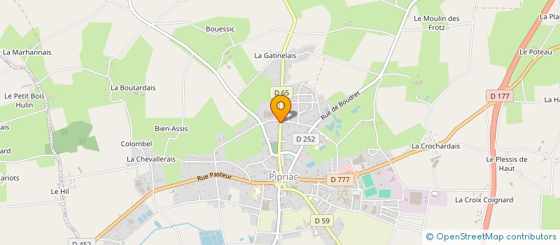 localisation de l'entreprise MONSIEUR JEAN GLET à PIPRIAC