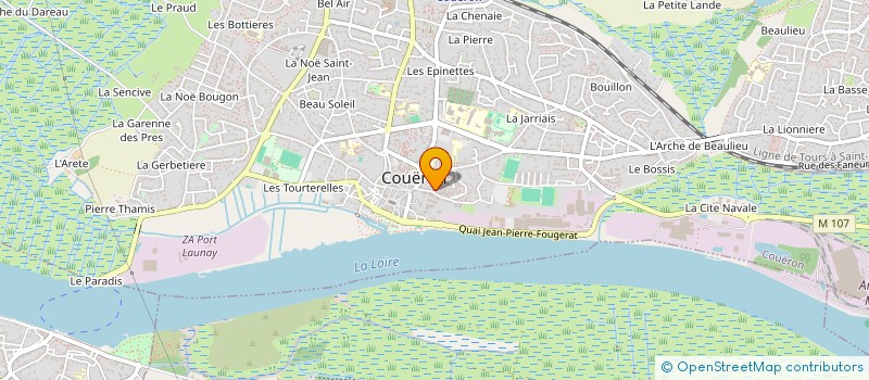 localisation de l'entreprise MONSIEUR JEAN GOARNISSON à COUERON