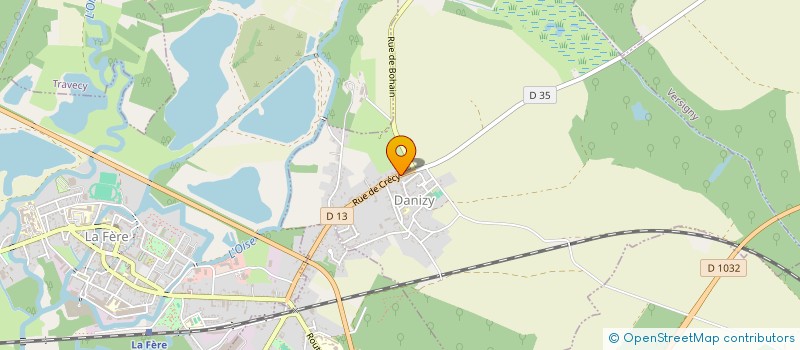 localisation de l'entreprise MONSIEUR JEAN GOBEAUX  DANIZY