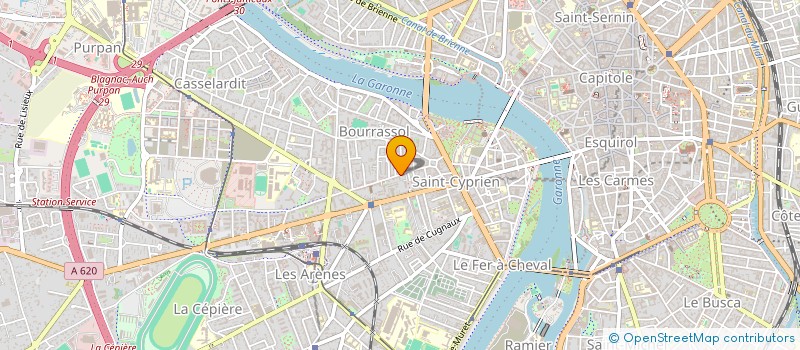 localisation de l'entreprise MONSIEUR JEAN GOBIN à TOULOUSE