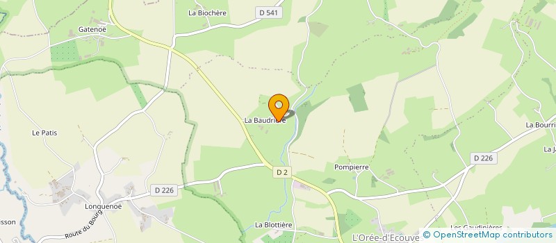 localisation de l'entreprise MONSIEUR JEAN GOBIN à L'OREE-D'ECOUVES
