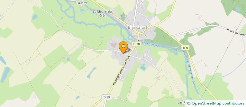 localisation de l'entreprise MONSIEUR JEAN GODARD  BLANCAFORT