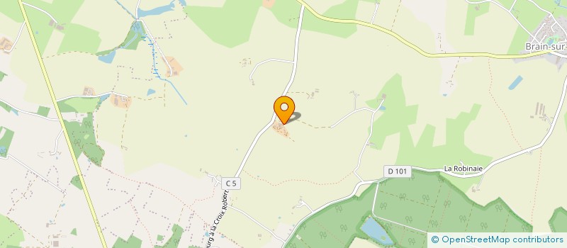 localisation de l'entreprise MONSIEUR JEAN GODARD  ERDRE-EN-ANJOU