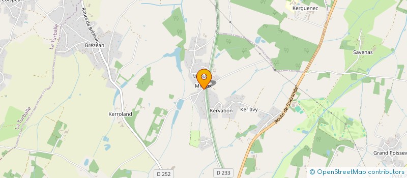 localisation de l'entreprise MONSIEUR JEAN GODEFROY  GUERANDE