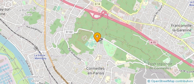 localisation de l'entreprise MONSIEUR JEAN GODET à CORMEILLES-EN-PARISIS