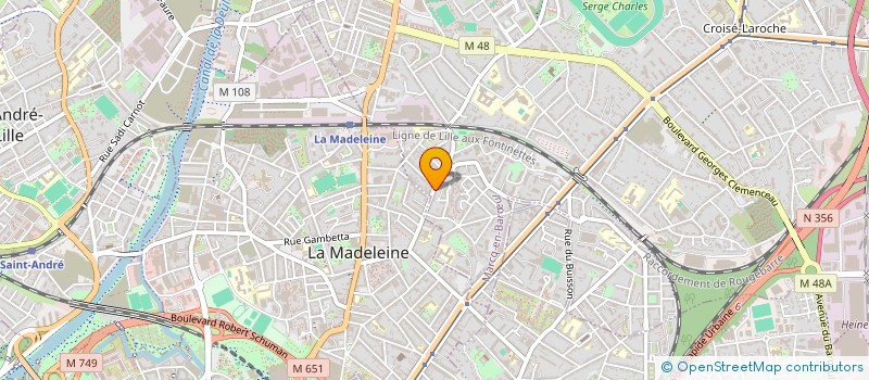 localisation de l'entreprise MONSIEUR JEAN GOETGHELUCK  MARCQ-EN-BARUL