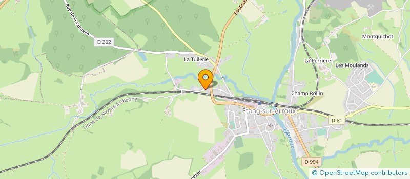 localisation de l'entreprise MONSIEUR JEAN GOGNEAU à ETANG-SUR-ARROUX