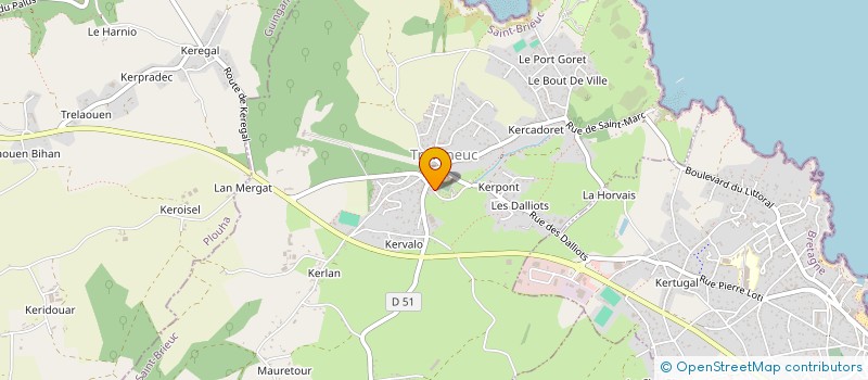 localisation de l'entreprise MONSIEUR JEAN GOHIN à TREVENEUC