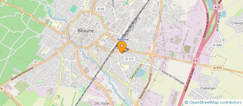 localisation de l'entreprise MONSIEUR JEAN GOISET à BEAUNE