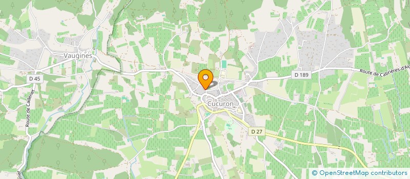 localisation de l'entreprise MONSIEUR JEAN GOLVIN à CUCURON