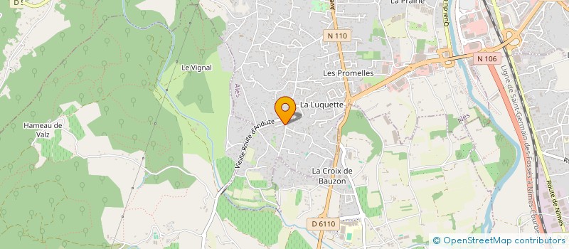 localisation de l'entreprise MONSIEUR JEAN GOMEZ  ALES