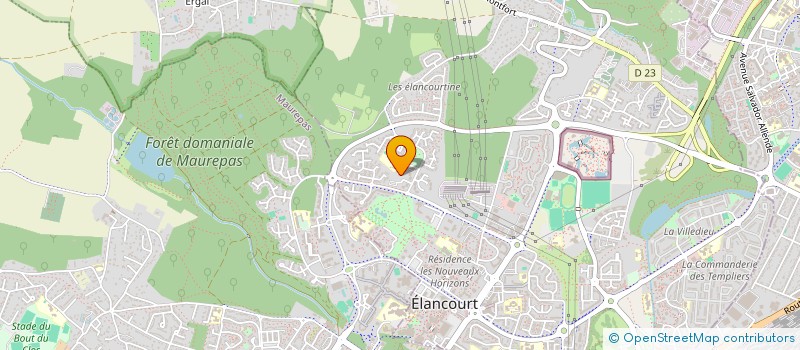 localisation de l'entreprise MONSIEUR JEAN GOMIS à ELANCOURT