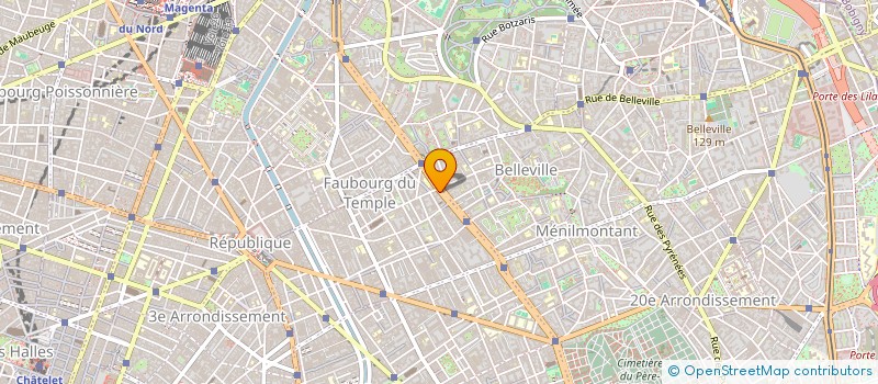 localisation de l'entreprise MONSIEUR JEAN GONDOUX  PARIS