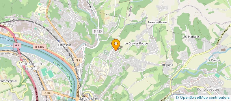 localisation de l'entreprise MONSIEUR JEAN GONFALONE à VIENNE