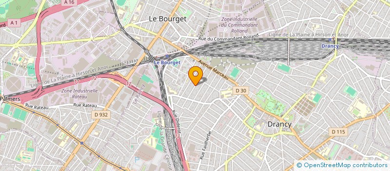 localisation de l'entreprise MONSIEUR JEAN GONIER  DRANCY