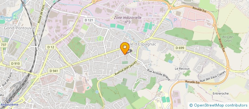 localisation de l'entreprise MONSIEUR JEAN GONTHIER à L'ISLE-D'ESPAGNAC