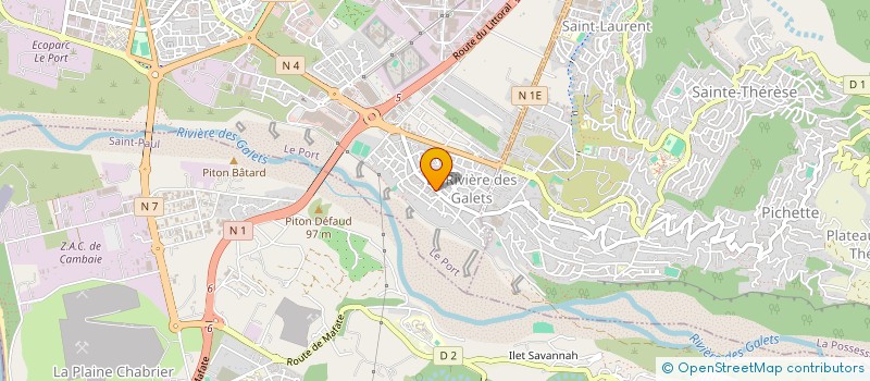 localisation de l'entreprise MONSIEUR JEAN GONTHIER  LE PORT