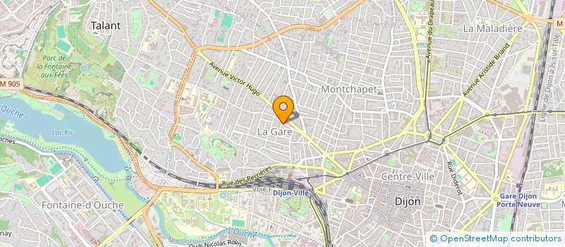 localisation de l'entreprise MONSIEUR JEAN GONTHIER  DIJON