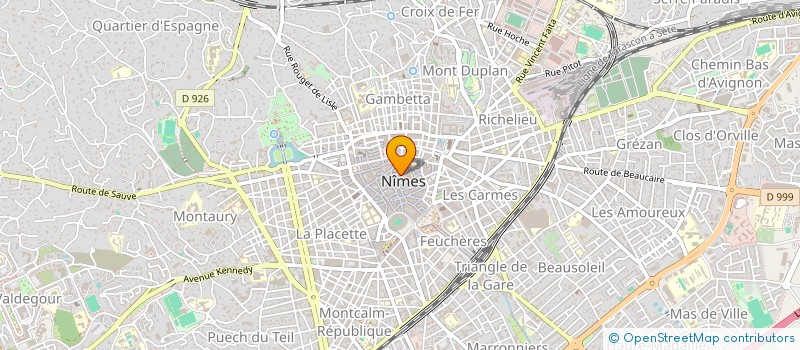 localisation de l'entreprise MONSIEUR JEAN GONZAL à NIMES