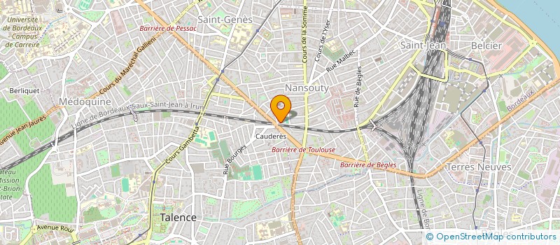 localisation de l'entreprise MONSIEUR JEAN GONZALVES à BORDEAUX