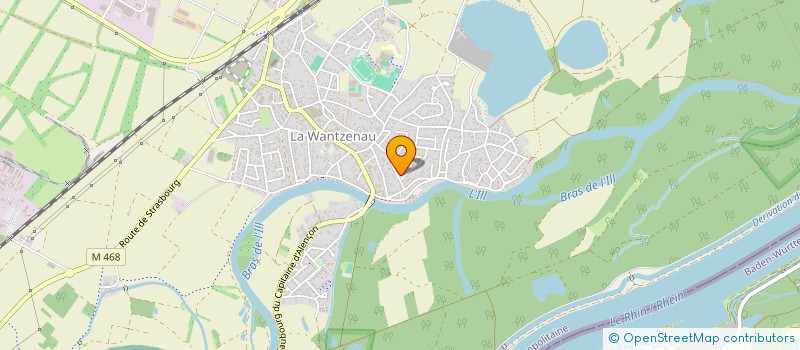 localisation de l'entreprise MONSIEUR JEAN GORALSKY  LA WANTZENAU