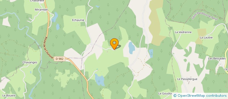 localisation de l'entreprise MONSIEUR JEAN GORSE  LIGNAREIX