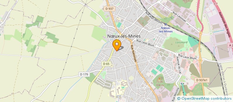 localisation de l'entreprise MONSIEUR JEAN GOSSART  NUX-LES-MINES