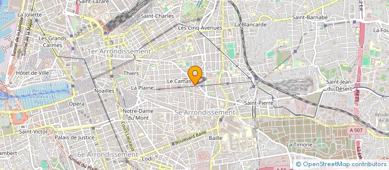 localisation de l'entreprise MONSIEUR JEAN GOSSE à MARSEILLE