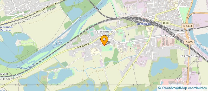 localisation de l'entreprise MONSIEUR JEAN GOTFRYD  VARENNES-SUR-SEINE