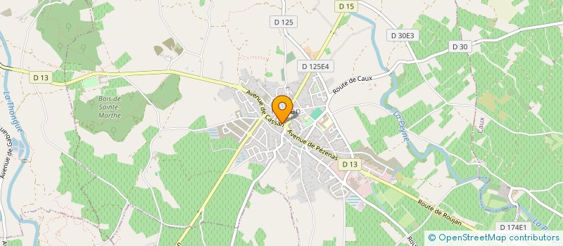 localisation de l'entreprise MONSIEUR JEAN GOTTIS  ROUJAN