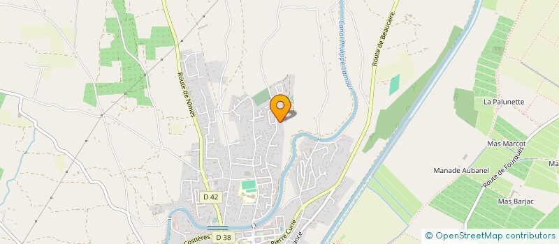 localisation de l'entreprise MONSIEUR JEAN GOUAN  SAINT-GILLES