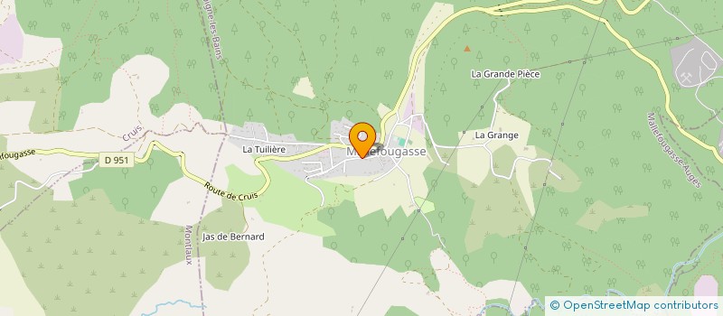 localisation de l'entreprise MONSIEUR JEAN GOUBAULT à SAINT-ETIENNE-LES-ORGUES