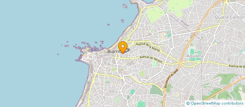 localisation de l'entreprise MONSIEUR JEAN GOUBELET à BIARRITZ