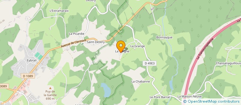 localisation de l'entreprise MONSIEUR JEAN GOUDOUNEIX  VALIERGUES