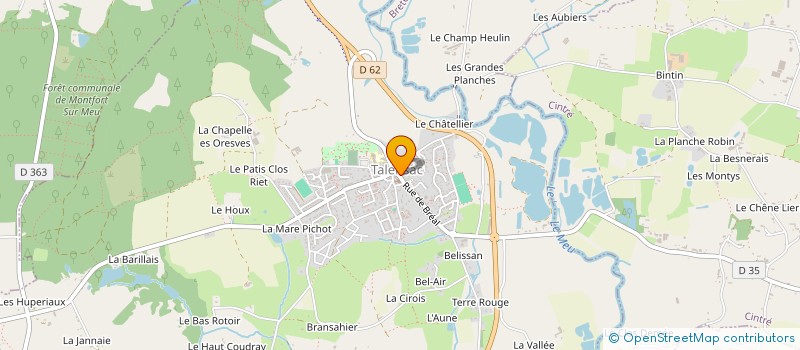 localisation de l'entreprise MONSIEUR JEAN GOUERY  TALENSAC