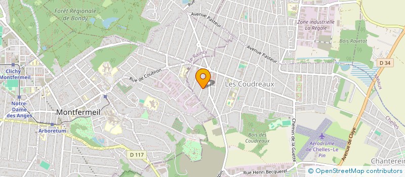 localisation de l'entreprise MONSIEUR JEAN GOUGELET à CHELLES