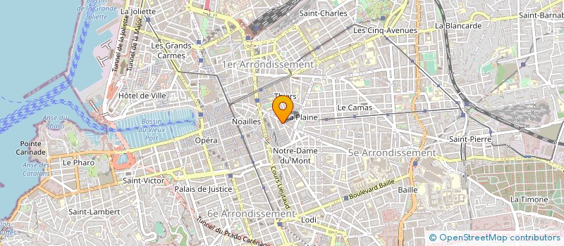 localisation de l'entreprise MONSIEUR JEAN GOUIN à MARSEILLE