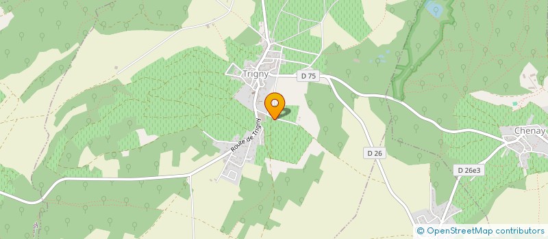 localisation de l'entreprise MONSIEUR JEAN GOULARD  TRIGNY