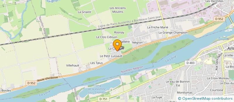 localisation de l'entreprise MONSIEUR JEAN GOULEY  NAZELLES-NEGRON