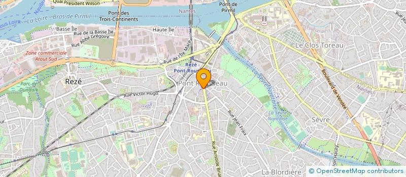 localisation de l'entreprise MONSIEUR JEAN GOURAUD à REZE