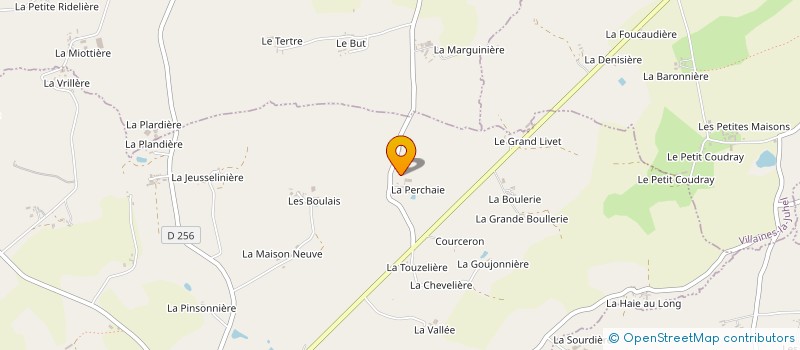 localisation de l'entreprise MONSIEUR JEAN GOURDIN à CHAMPGENETEUX