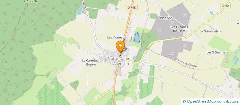 localisation de l'entreprise MONSIEUR JEAN GOURDON  TERRANJOU