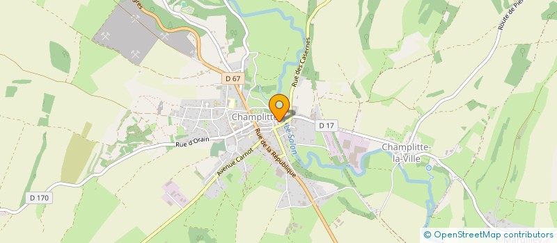 localisation de l'entreprise MONSIEUR JEAN GOUSSET  CHAMPLITTE